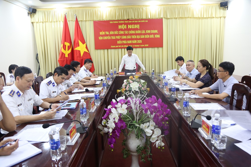 BCĐ389 Quốc gia kiểm tra công tác chống buôn lậu trên địa bàn biên giới, vùng biển phía Nam