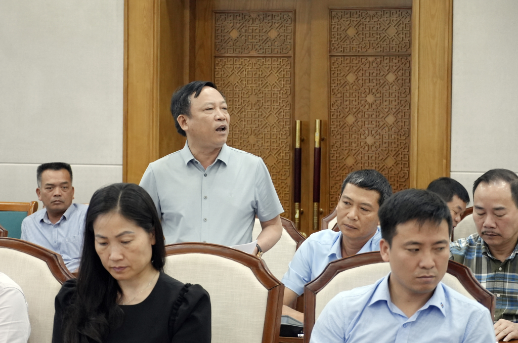 C&aacute;c đơn vị doanh nghiệp t&iacute;ch cực tham gia &yacute; kiến tại buổi đối thoại