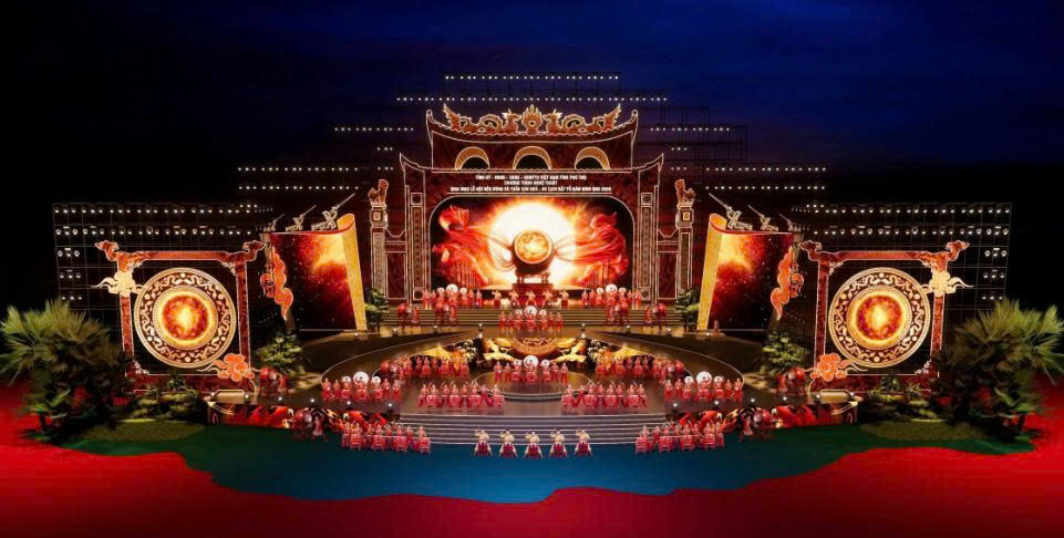 Nhiều nghệ sĩ tham gia chương trình “Linh thiêng nguồn cội - Đất Tổ Hùng Vương”