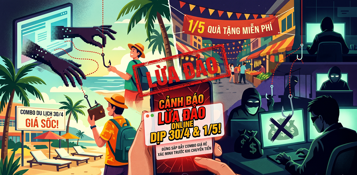 Công an TP Hải Phòng cảnh báo thủ đoạn lừa đảo trực tuyến dịp nghỉ lễ 30/4 và 1/5