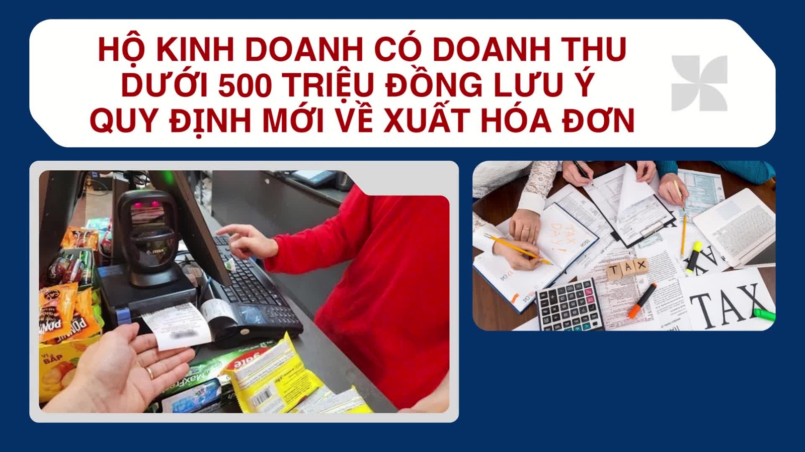 Ngừng sử dụng hóa đơn điện tử với hộ kinh doanh có doanh thu dưới 500 triệu đồng