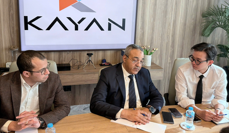 &Ocirc;ng Hatem Elgamal - Chủ tịch Kayan Group, ph&aacute;t biểu tại lễ k&yacute; kết Bi&ecirc;n bản ghi nhớ hợp t&aacute;c chiến lược với Vinachem tại New Cairo (Ai Cập)