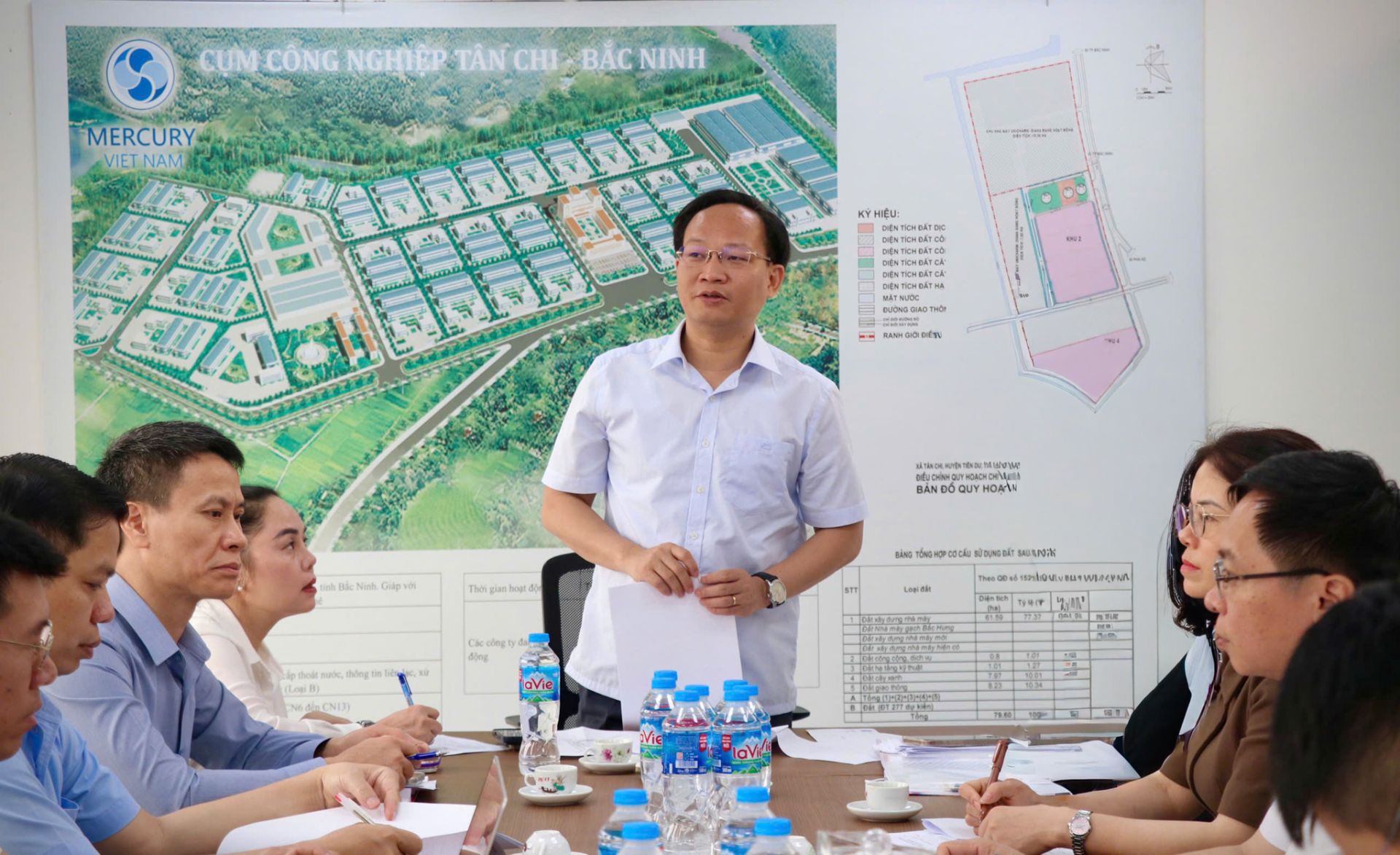 Bắc Ninh tháo gỡ khó khăn, vướng mắc cho Cụm công nghiệp Tân Chi