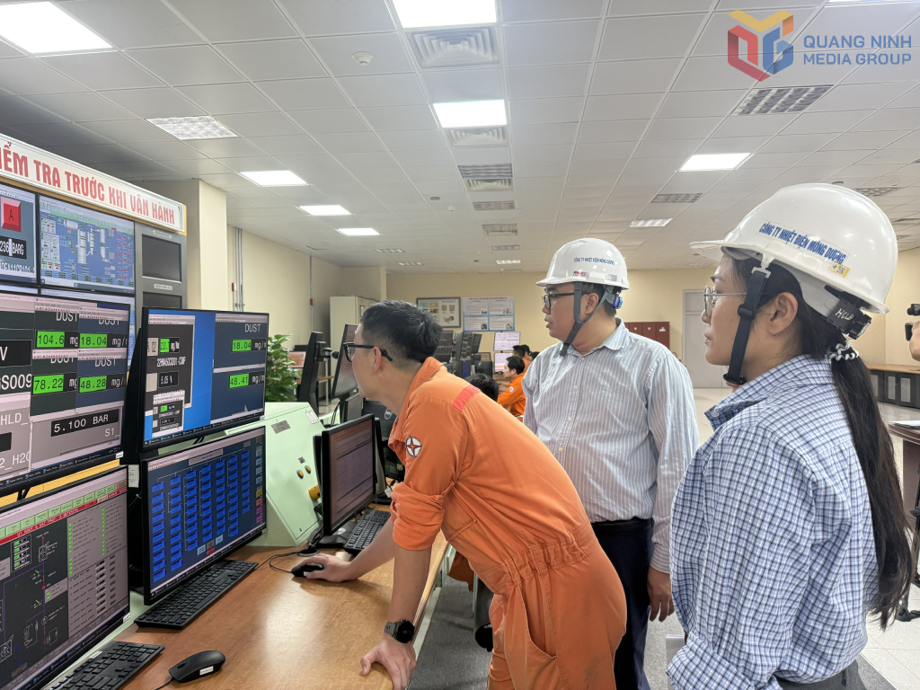 Trung t&acirc;m điều h&agrave;nh C&ocirc;ng ty Nhiệt điện M&ocirc;ng Dương