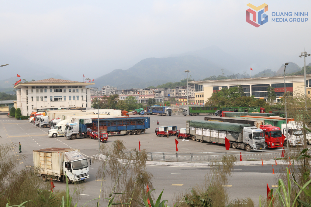 Bốc xếp h&agrave;ng ho&aacute; XNK tại Lối th&ocirc;ng quan Bắc Phong Sinh (Việt Nam) - L&yacute; Hoả (Trung Quốc)