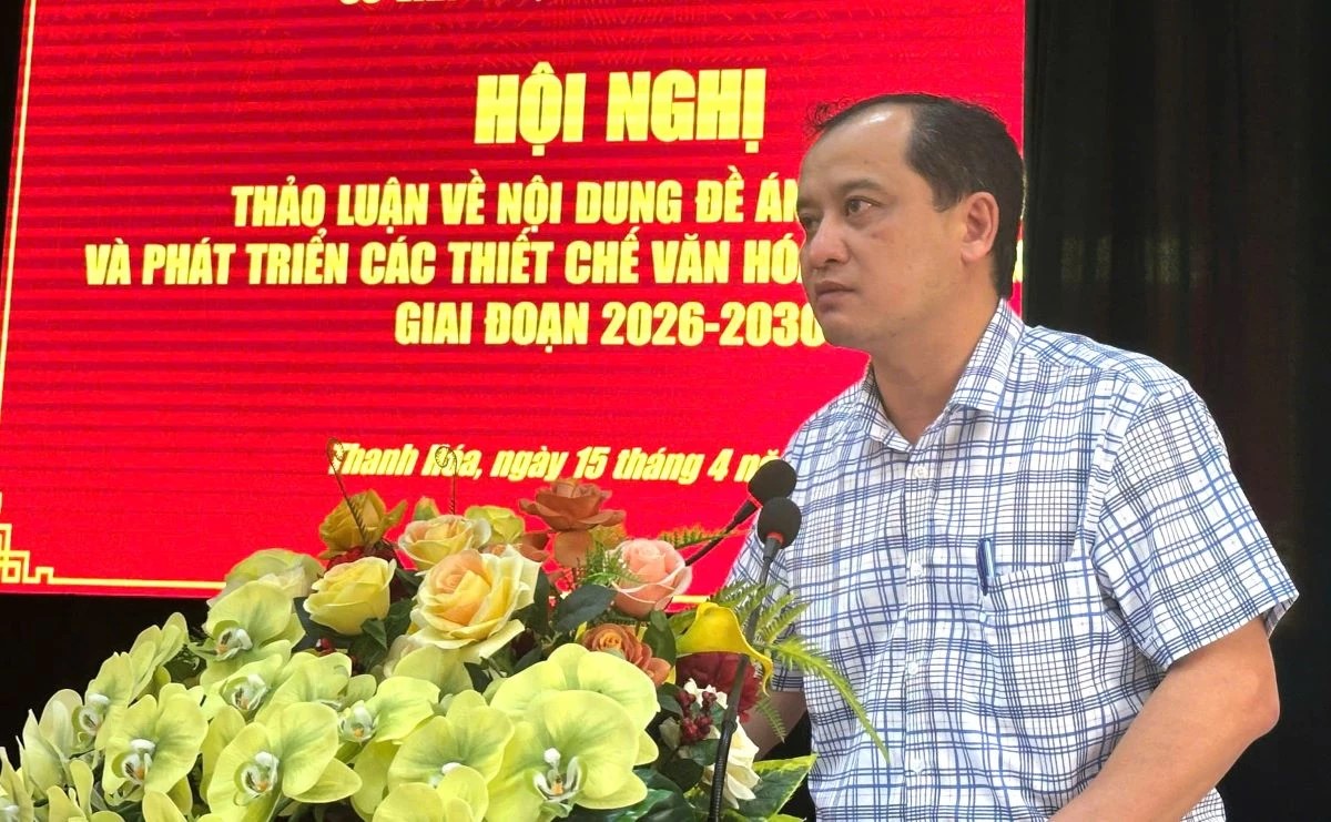 Đại biểu ph&aacute;t biểu tại hội nghị