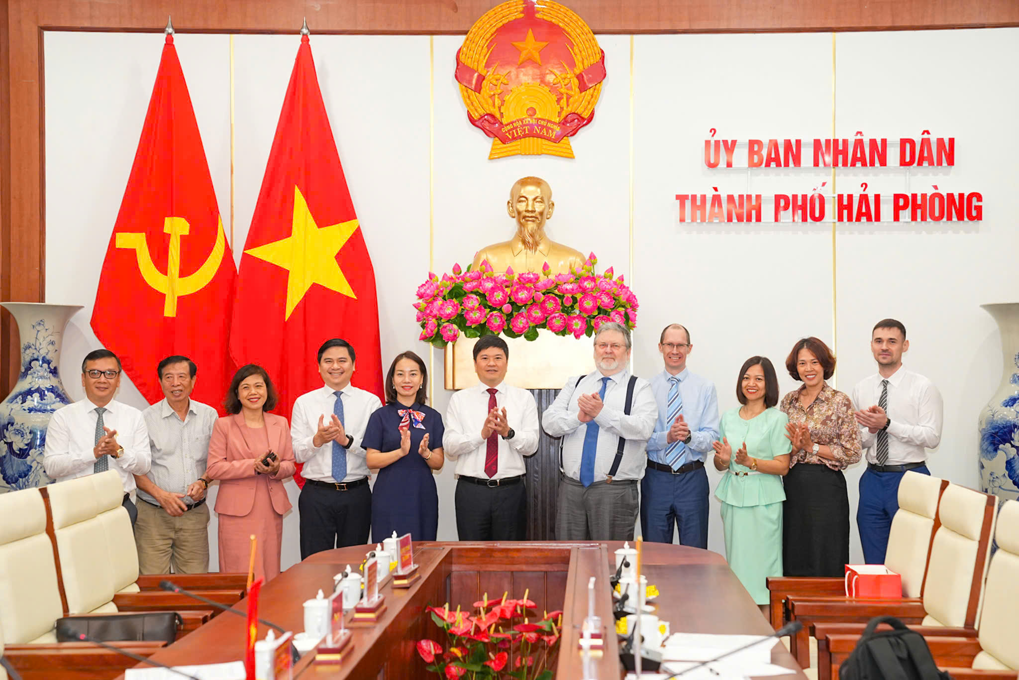 Hải Phòng: Lãnh đạo thành phố tiếp và làm việc với Đoàn công tác Bộ Ngoại giao Liên bang Nga