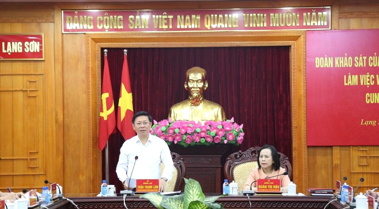 Ban Tuy&ecirc;n gi&aacute;o v&agrave; D&acirc;n vận Trung ương do Ph&oacute; Trưởng ban Trần Thanh L&acirc;m
