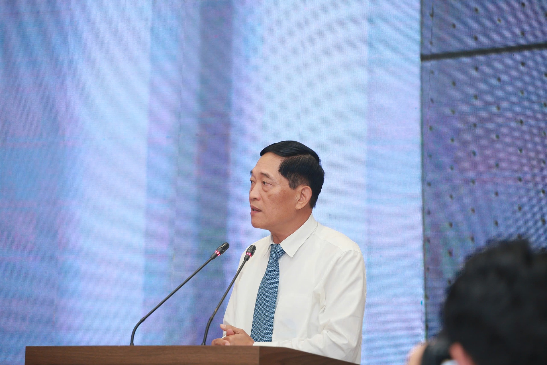 TS. Trần Văn T&ugrave;ng - Chủ tịch Hội Th&ocirc;ng tin khoa học v&agrave; c&ocirc;ng nghệ Việt Nam.