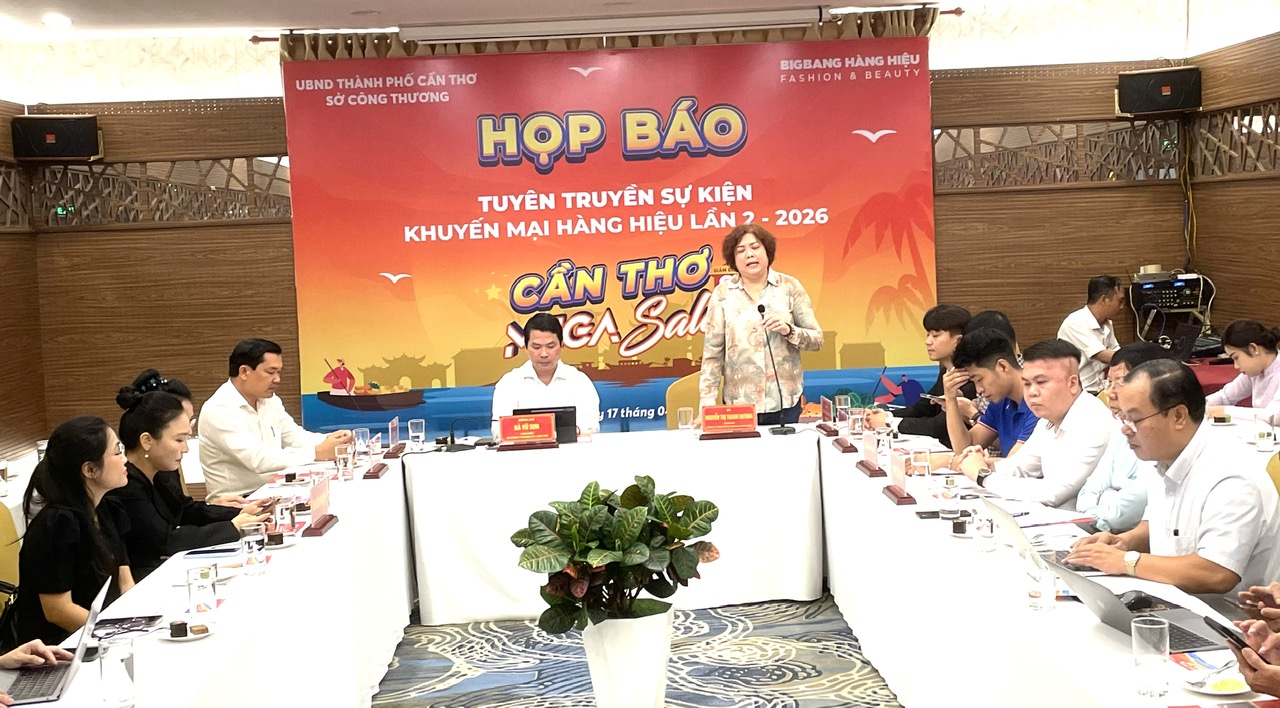 “Cần Thơ Mega Sale” lần 2 năm 2026 diễn ra vào dịp đại lễ 30/4