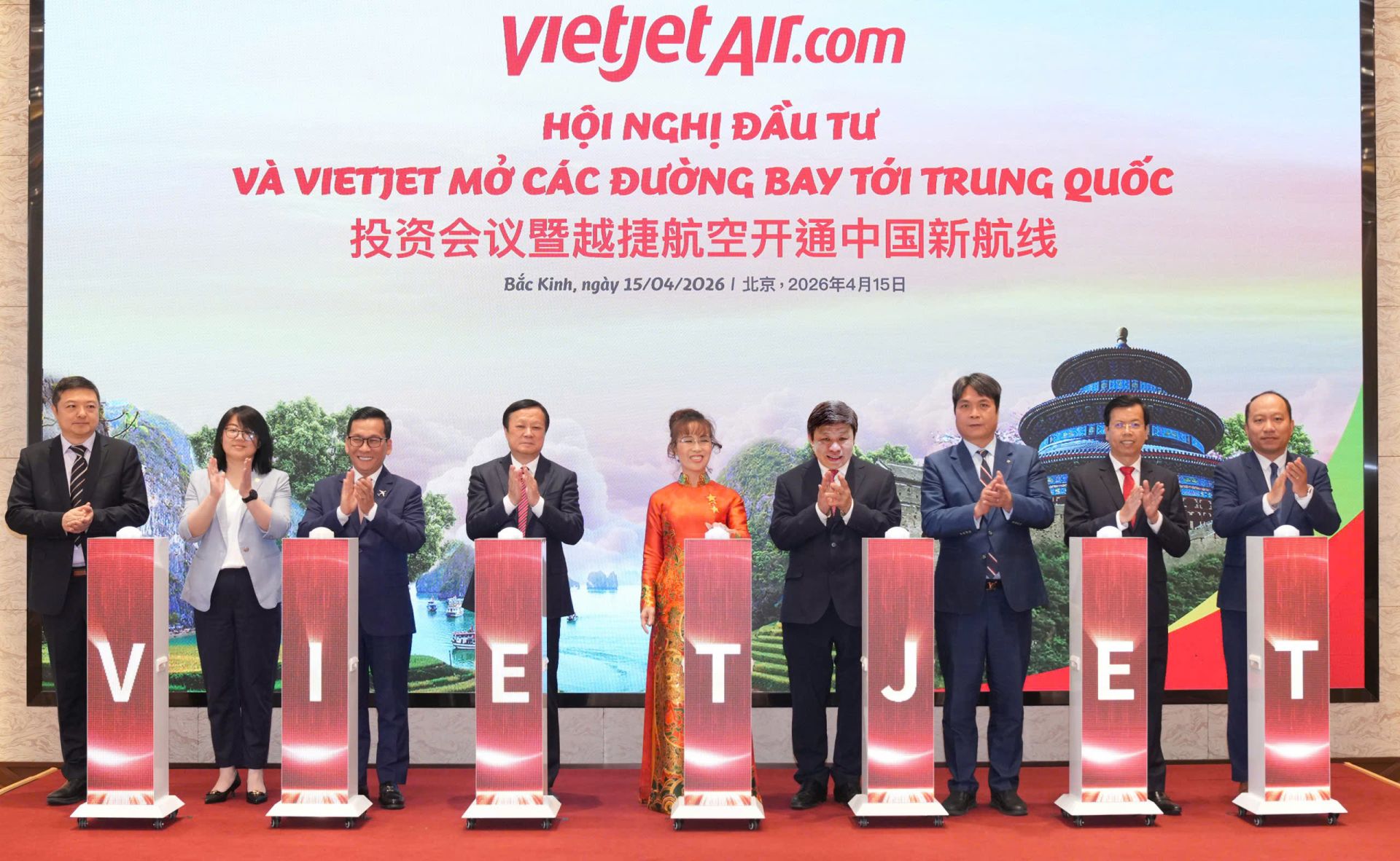 Vietjet mở th&ecirc;m 5 đường bay mới đến Trung Quốc