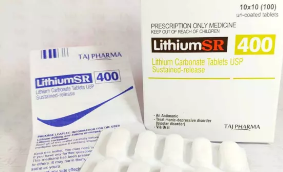 Thuốc Lithium điều trị rối loạn lưỡng cực c&oacute; thể g&acirc;y ra chứng cường gi&aacute;p