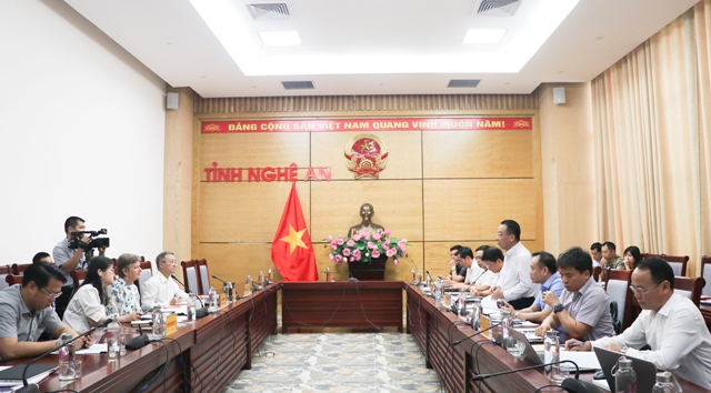 Nghệ An phối hợp WB triển khai dự &aacute;n chống ngập v&agrave; ph&aacute;t triển đ&ocirc; thị bền vững.