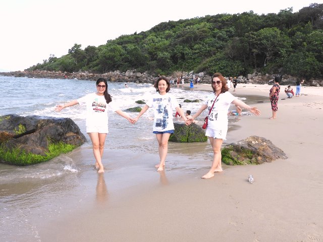 Ghềnh đ&aacute; r&ecirc;u xanh Nam &Ocirc;.