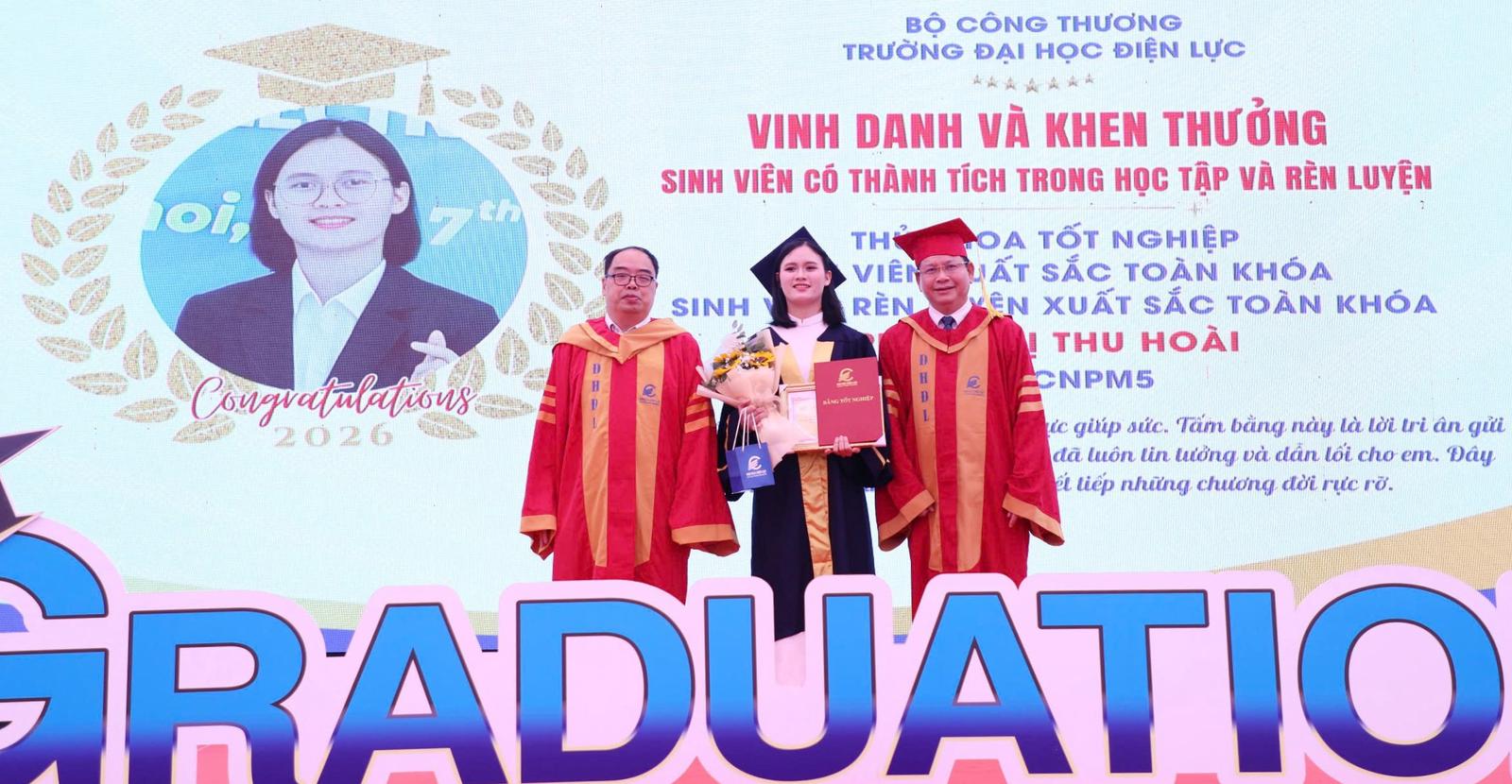 Lễ tốt nghiệp đợt 1 năm 2026: Dấu mốc trưởng thành của gần 1.500 tân khoa EPU