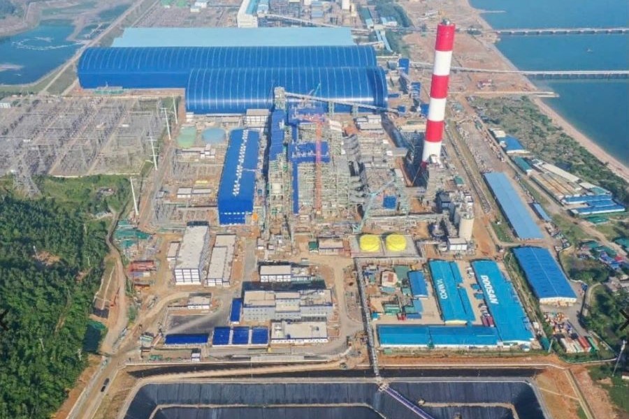 To&agrave;n cảnh Nh&agrave; m&aacute;y Nhiệt điện Vũng &Aacute;ng II