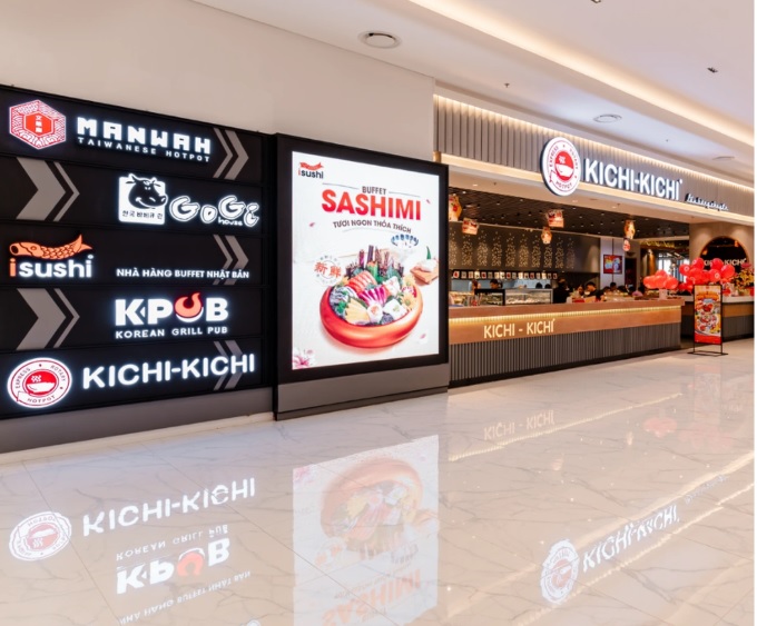 Golden Gate sở hữu hơn 23 thương hiệu lớn tr&ecirc;n to&agrave;n quốc (Ảnh: Golden Gate).