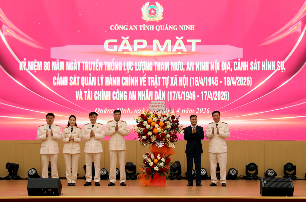 Quảng Ninh: Kỷ niệm 80 năm Ngày truyền thống 5 lực lượng Công an nhân dân