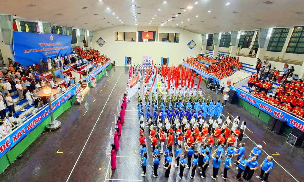 Quảng Ninh: Khai mạc Đại hội Thể dục thể thao cụm 5 phường