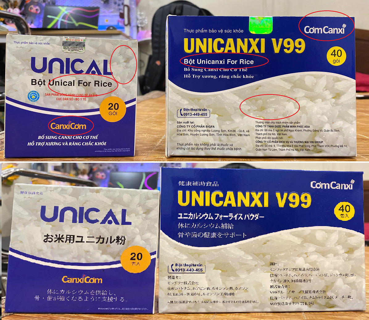 Kỳ 1: Sản phẩm Unicanxi V99 và những thông tin quảng cáo có dấu hiệu gây nhầm lẫn