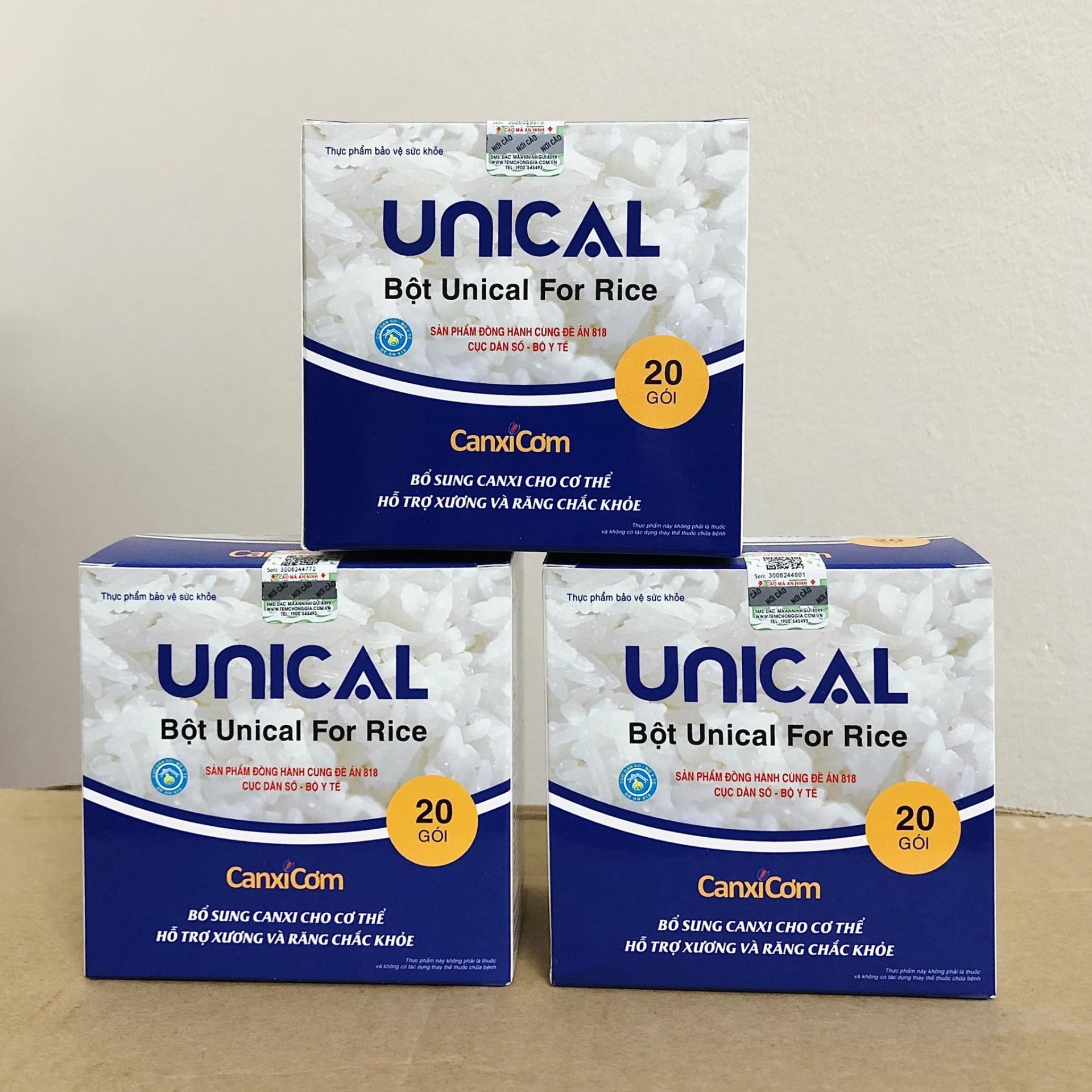 Sản phẩm Canxi Unical trước đ&acirc;y nằm trong