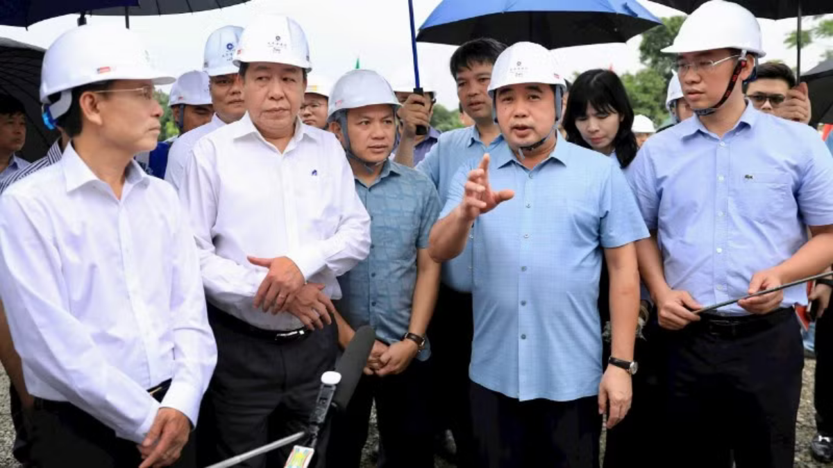 Bí thư Hà Nội Trần Đức Thắng kiểm tra loạt đại dự án giao thông