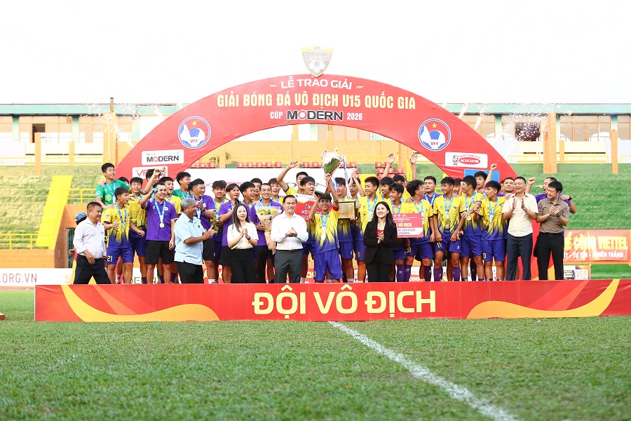 U15 - mảnh ghép hoàn thiện của CLB Hà Nội và gợi mở cho bóng đá Việt Nam