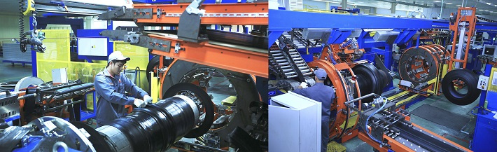 D&acirc;y chuyền sản xuất lốp Radial to&agrave;n th&eacute;p tại Casumina, dấu mốc cho bước tiến trong đầu tư c&ocirc;ng nghệ v&agrave; hiện đại h&oacute;a sản xuất