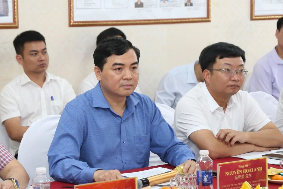 Chủ tịch UBND tỉnh Thanh Hóa kiểm tra tiến độ thi công Dự án Thung lũng Gốm sứ Asean Việt Nam