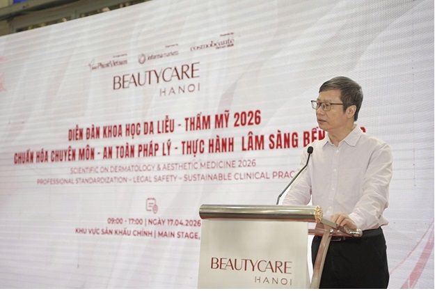 Diễn đàn khoa học Da liễu – Thẩm mỹ 2026: Thúc đẩy chuẩn hóa chuyên môn, đảm bảo an toàn và phát triển bền vững
