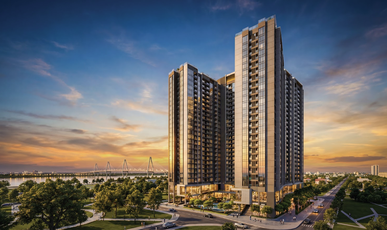Sunshine River Park - &nbsp;tổ hợp khối căn hộ cao 25 tầng, 3 tầng hầm tọa lạc tại phường Ph&uacute; Thượng, quỹ đất v&agrave;ng hiếm hoi c&ograve;n s&oacute;t lại tại T&acirc;y Hồ T&acirc;y