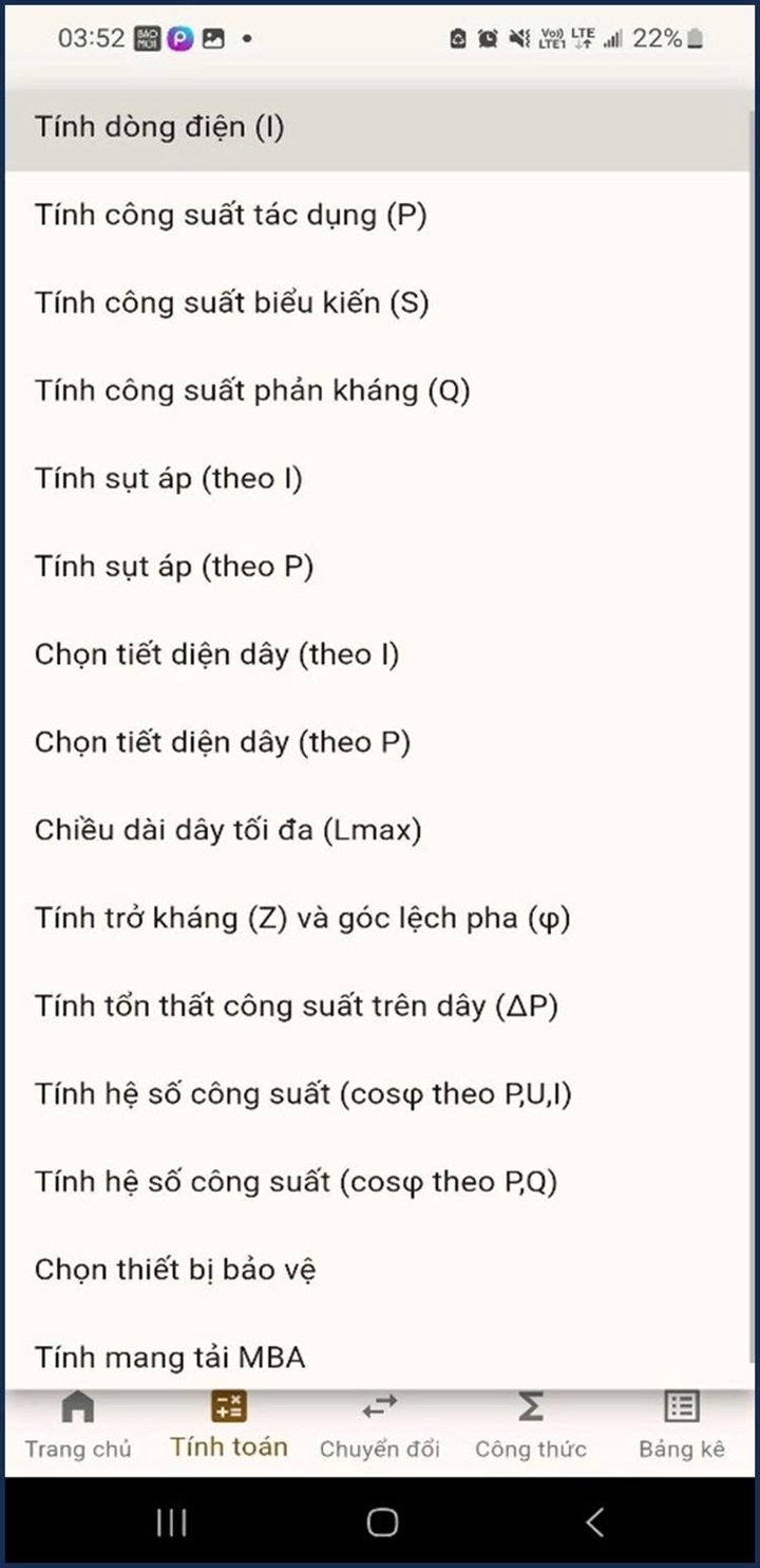 X&acirc;y dựng ứng dụng t&iacute;nh to&aacute;n điện phục vụ c&ocirc;ng t&aacute;c sản xuất kinh doanh v&agrave; quản l&yacute; kỹ thuật hỗ trợ số h&oacute;a, n&acirc;ng cao hiệu quả c&ocirc;ng t&aacute;c chuy&ecirc;n m&ocirc;n. (T&aacute;c giả: Điện lực Định H&oacute;a)