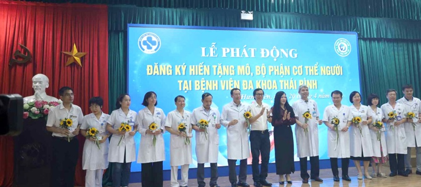 Hưng Y&ecirc;n ph&aacute;t động đăng k&yacute; hiến tặng m&ocirc;, bộ phận cơ thể người