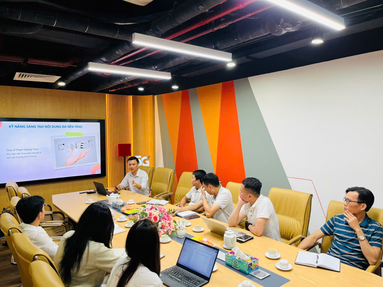 Thạc sĩ Phạm Quang Trực chia sẻ về xu hướng sản xuất nội dung đa nền tảng