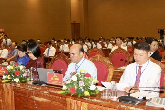 Đại biểu l&atilde;nh đạo, quan kh&aacute;ch tham dự Dại hội.