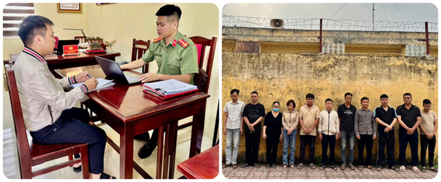 Hưng Yên: Triệt phá đường dây đánh bạc qua mạng xuyên tỉnh