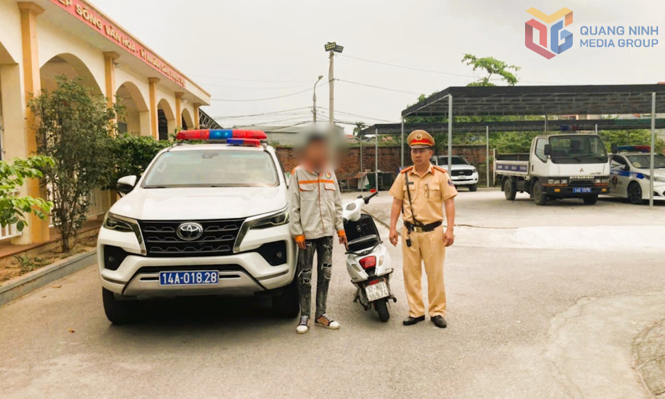 Tịch thu 6 phương tiện của thanh thiếu niên vi phạm TTATGT