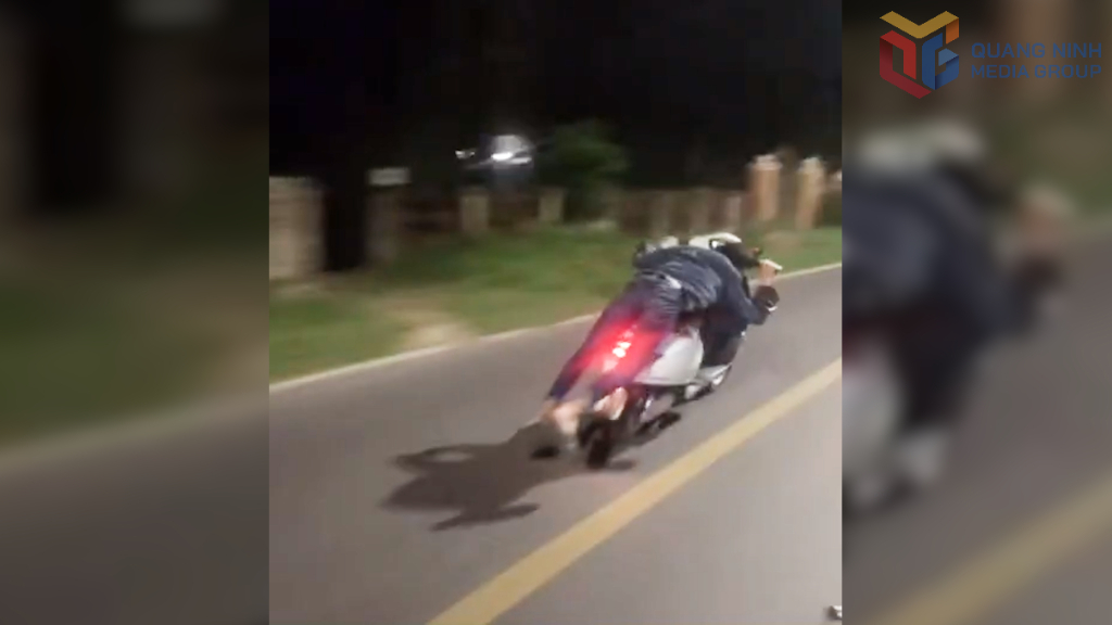 H&igrave;nh ảnh đối tượng B.T.P nằm tr&ecirc;n y&ecirc;n xe điều khiển phương tiện tham gia giao th&ocirc;ng do quần ch&uacute;ng nh&acirc;n d&acirc;n cung cấp