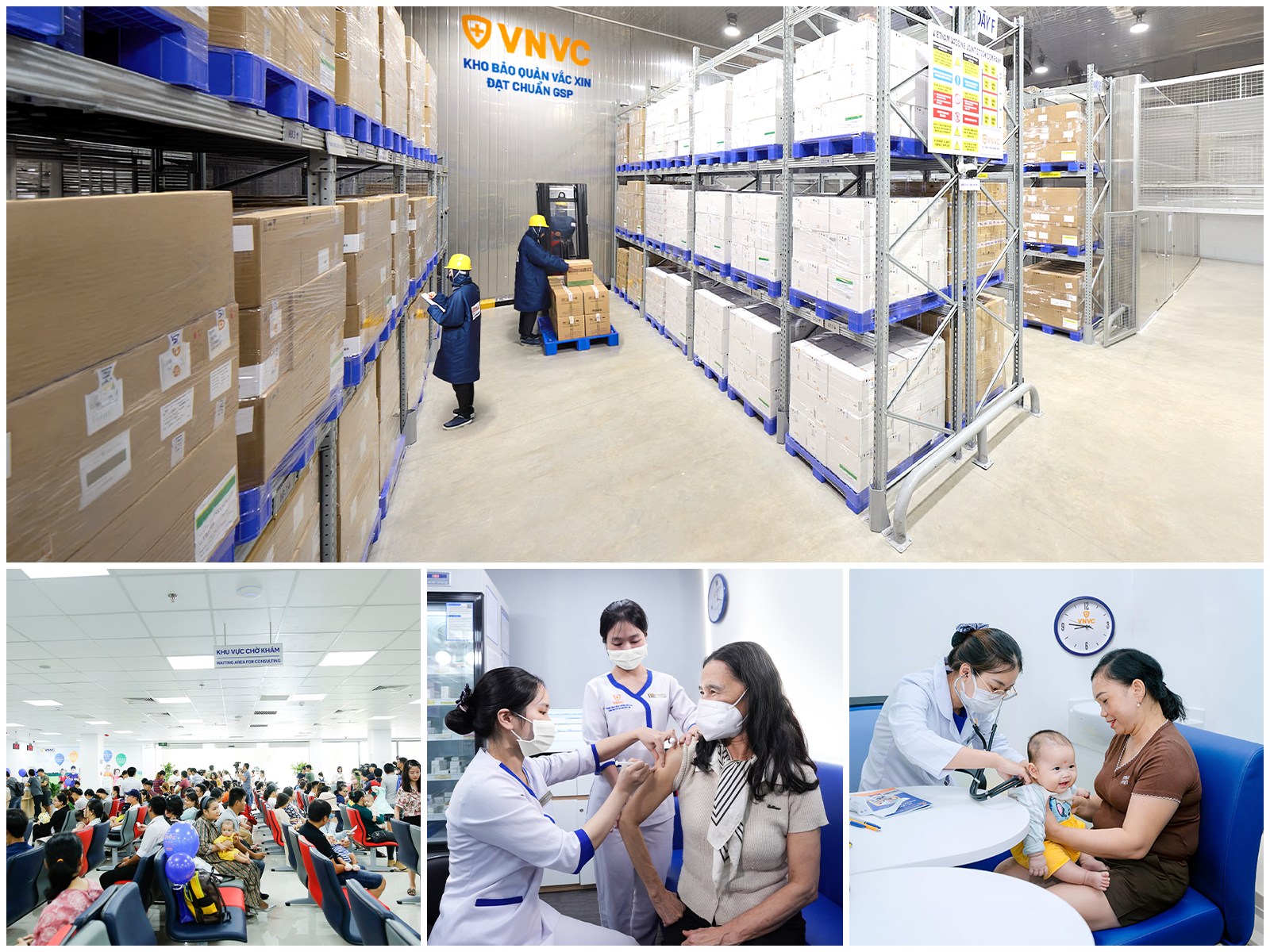 VNVC thiết lập m&ocirc; h&igrave;nh ti&ecirc;m chủng chuy&ecirc;n nghiệp, bảo quản vắc xin nghi&ecirc;m ngặt, đầu tư lớn v&agrave;o cơ sở vật chất, tiện &iacute;ch phục vụ, chất lượng chuy&ecirc;n m&ocirc;n, mang lại sự h&agrave;i l&ograve;ng v&agrave; y&ecirc;n t&acirc;m cho kh&aacute;ch h&agrave;ng