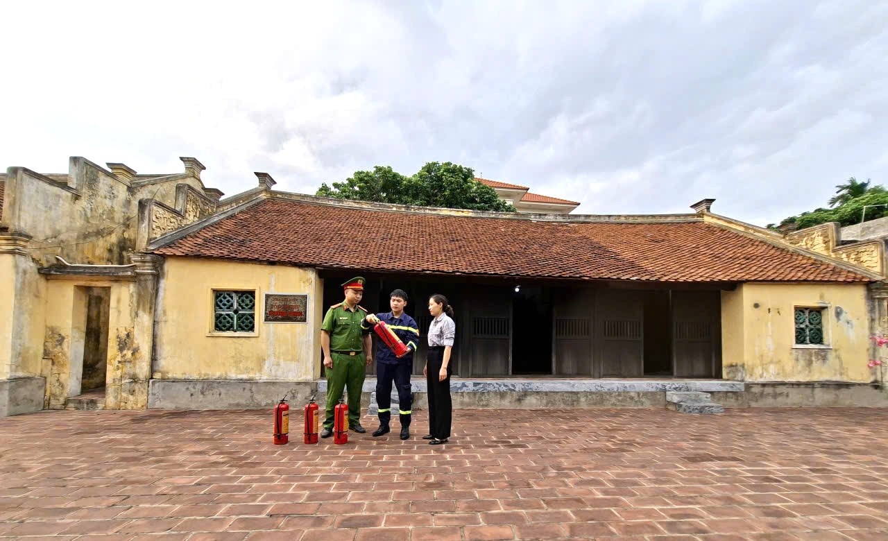 Ninh Bình: Bảo đảm an toàn phòng cháy, chữa cháy tại các khu di tích lịch sử