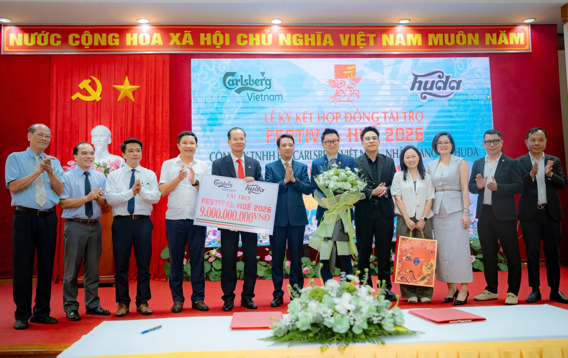 Bia Carlsberg Việt Nam tài trợ 9 tỷ đồng Festival Huế 2026