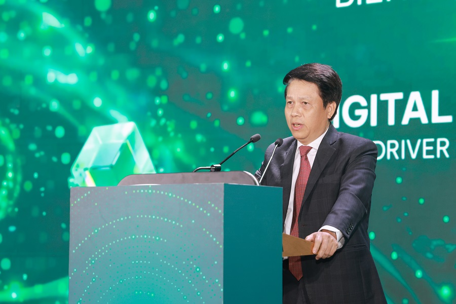 Ảnh 1: Ph&oacute; Thống đốc NHNN Phạm Tiến Dũng ph&aacute;t biểu tại Hội thảo