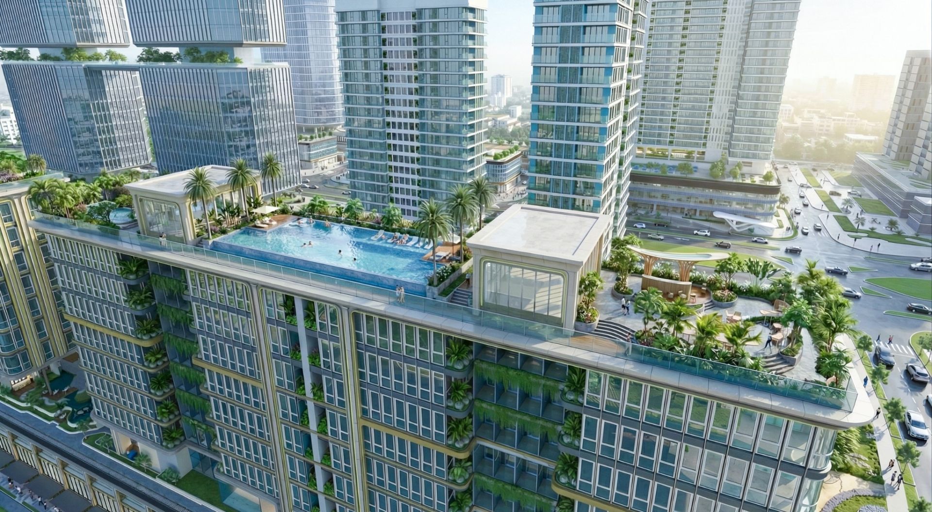 Phối cảnh dự &aacute;n Savila tại ph&acirc;n khu Nam Sala