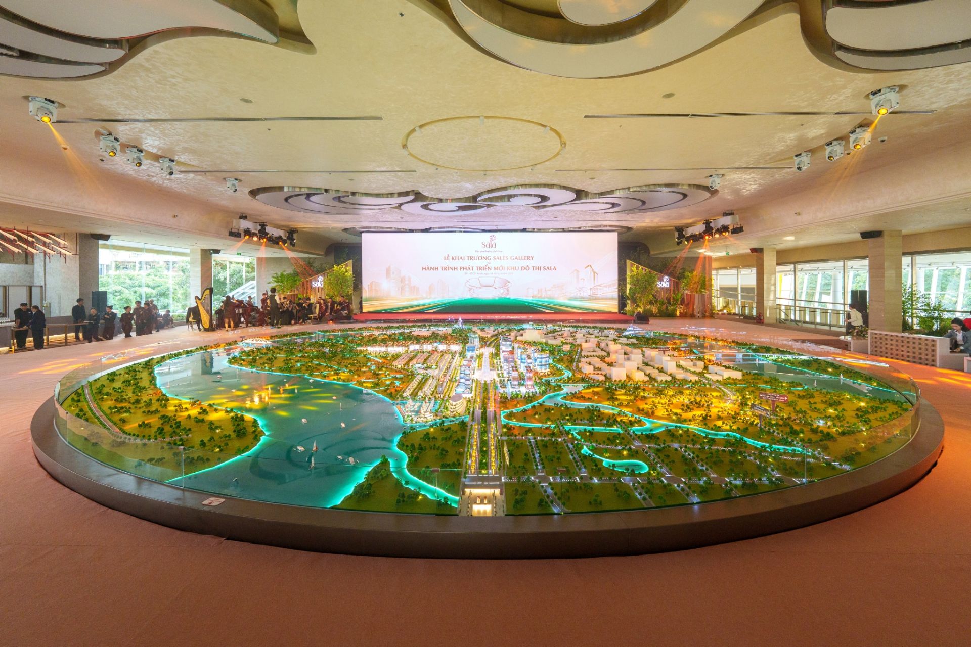 Sa b&agrave;n quy hoạch tổng thể Khu đ&ocirc; thị Sala