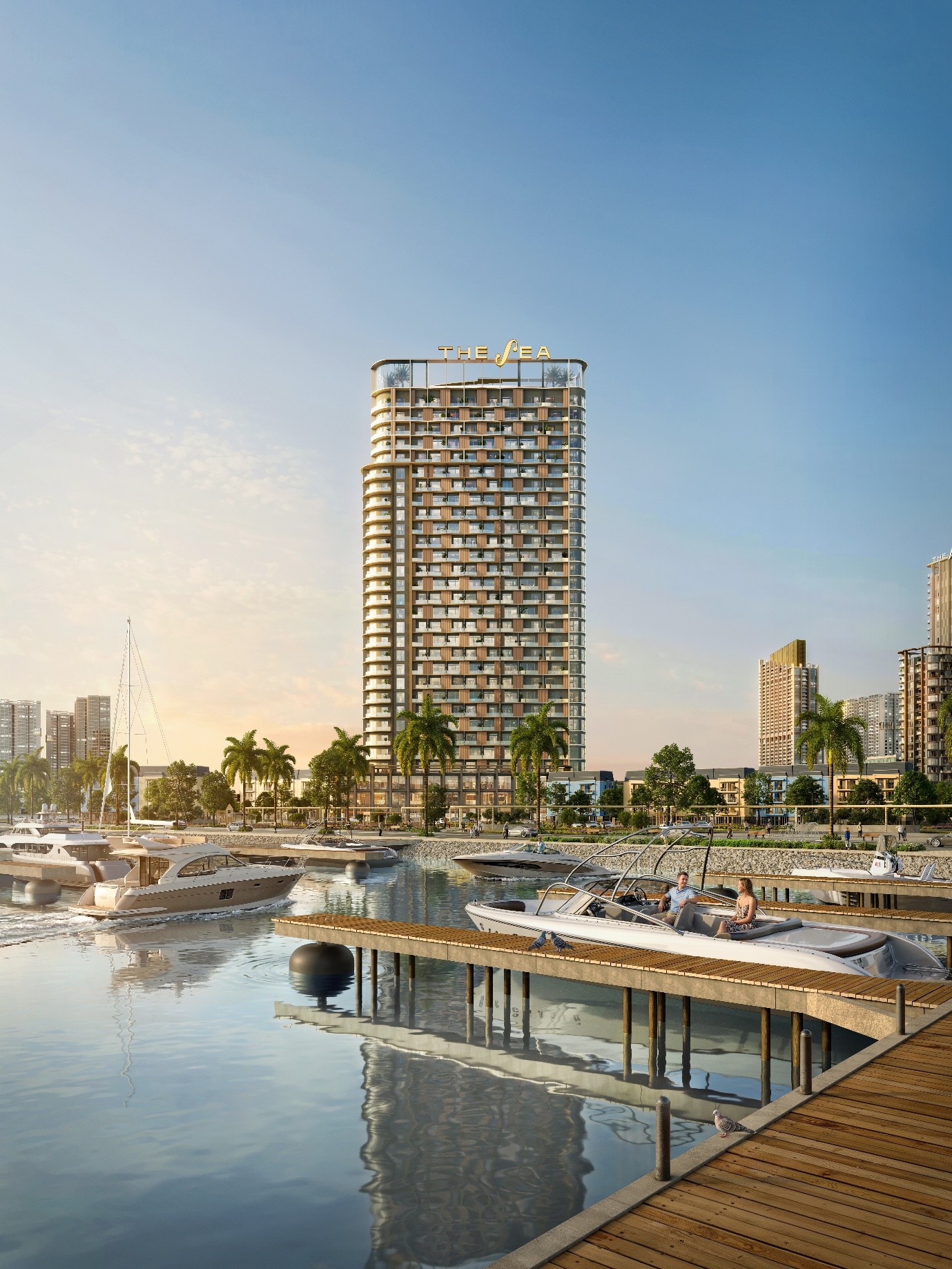 Chỉ 6 bước ch&acirc;n h&ograve;a m&igrave;nh v&agrave;o nhịp sống s&ocirc;i động b&ecirc;n tổ hợp bến du thuyền quốc tế - trải nghiệm thời thượng bậc nhất b&ecirc;n vịnh Hạ Long chờ đ&oacute;n chủ nh&acirc;n căn hộ The Sea.