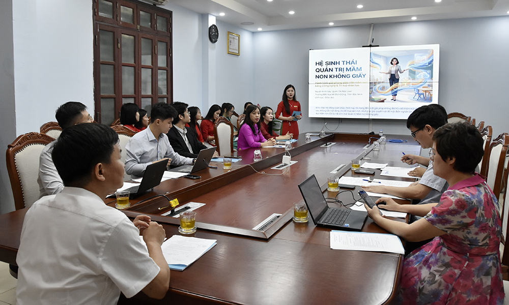 Sôi nổi thi thuyết trình tại vòng Chung kết cuộc thi công dân số tỉnh Bắc Ninh