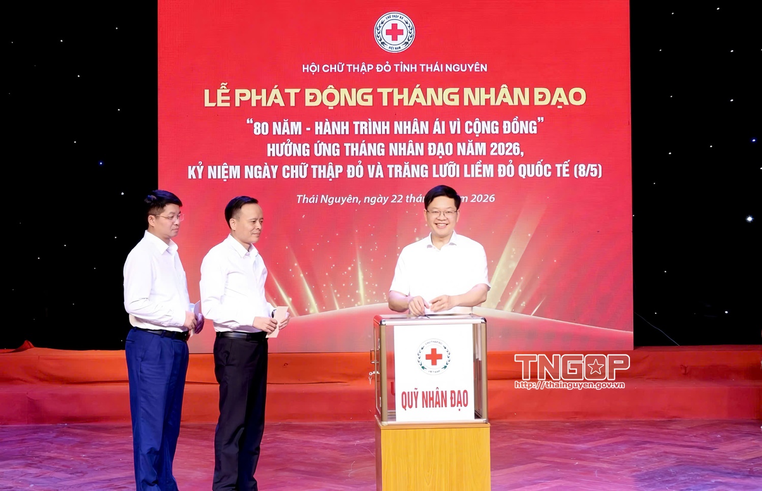 Thái Nguyên phát động Tháng Nhân đạo năm 2026
