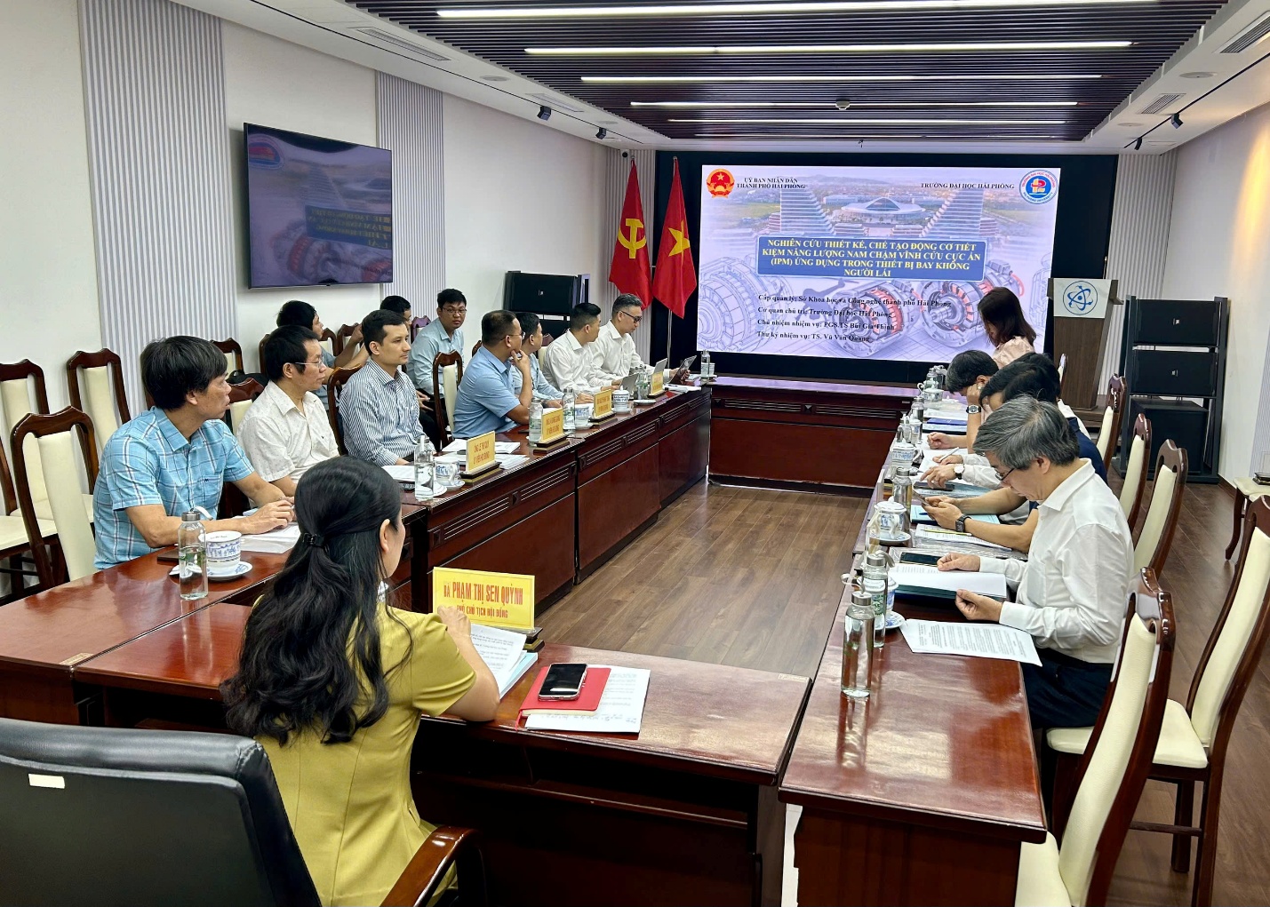 Hải Phòng: Nghiên cứu, chế tạo động cơ tiết kiệm năng lượng cho thiết bị bay không người lái