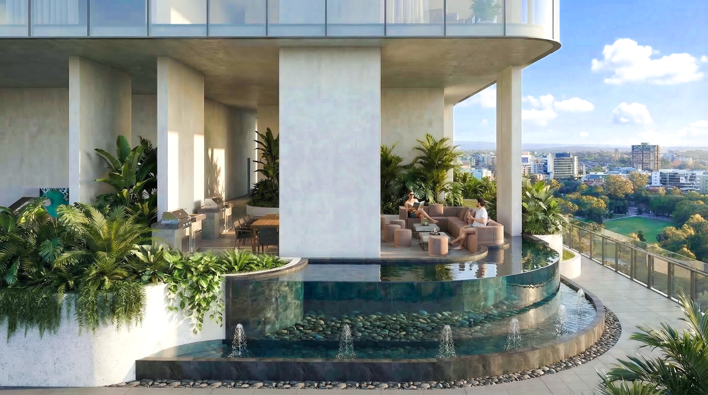 Tầng E-Deck của dự &aacute;n được thiết kế với nhiều tiện &iacute;ch d&agrave;nh cho cư d&acirc;n