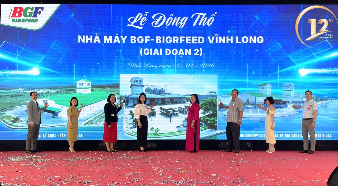 Tập đoàn BGF: Đầu tư 500 tỷ đồng xây dựng nhà máy thức ăn chăn nuôi tại Vĩnh Long